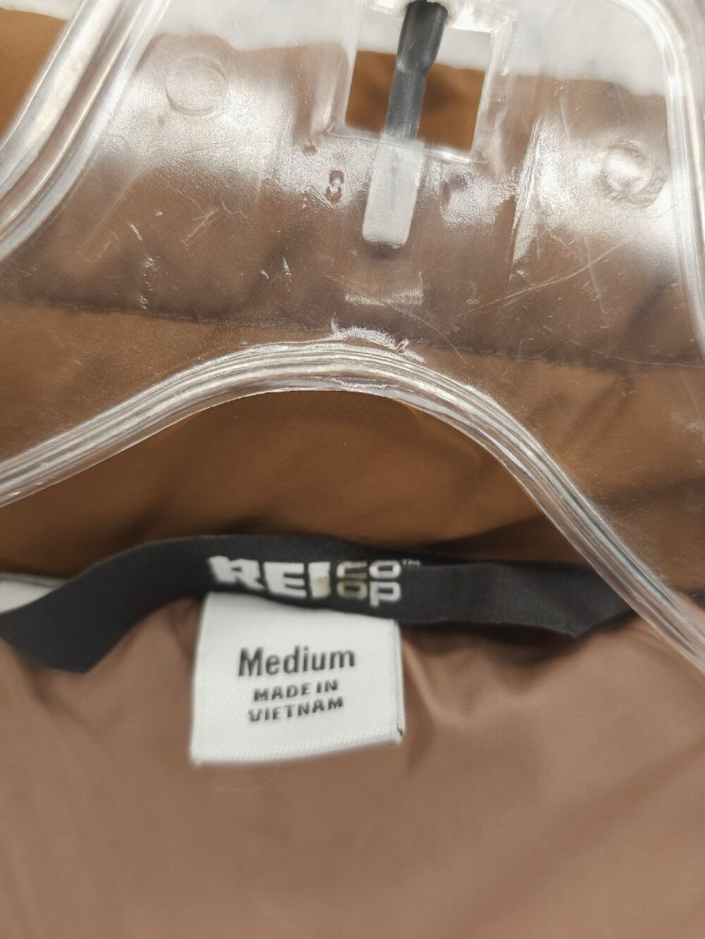 REI CO-OP Groundbreaker Insulated Puffer Jacket Golden Brown Women's MEDIUM - Picture 6 of 9